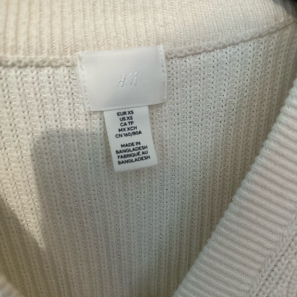 H&M Cream Button-Up Cardigan - Picture 6 of 7
